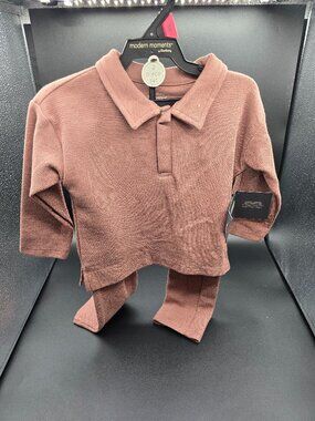 Modern Moments by Gerber 2pc Outfit – Knit Set 0–3M to 24M NWT